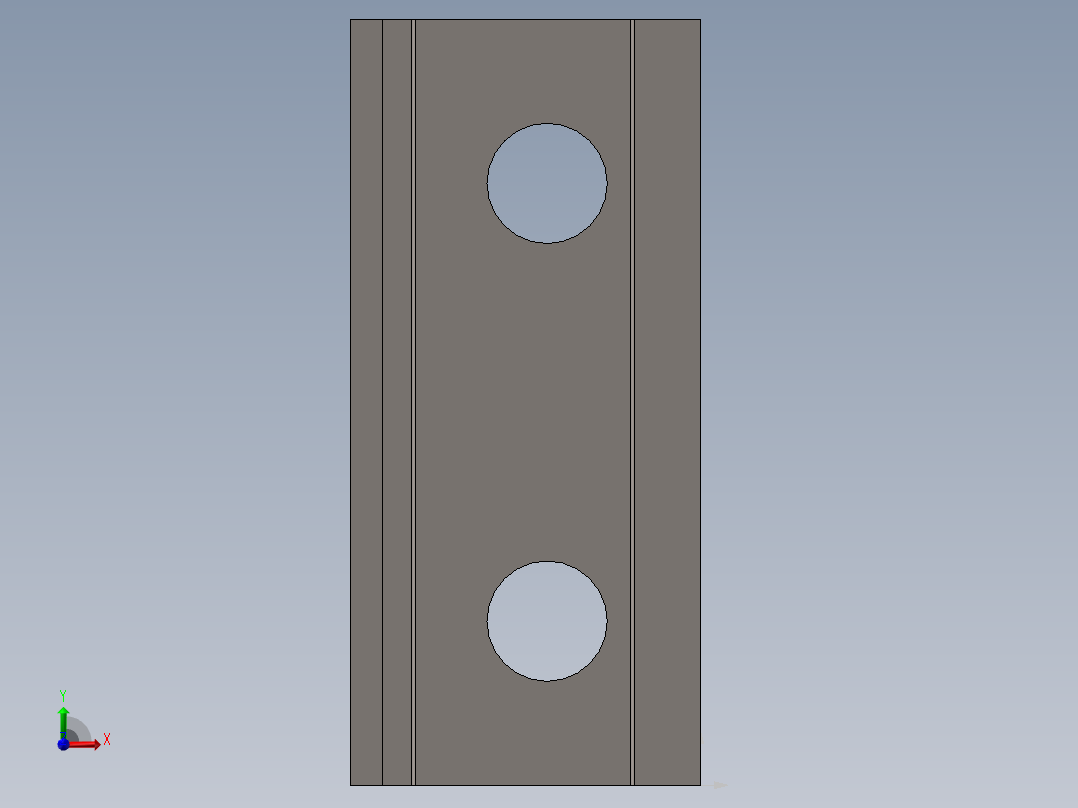 电动滑台模组TA+MTG45安装螺母前视图