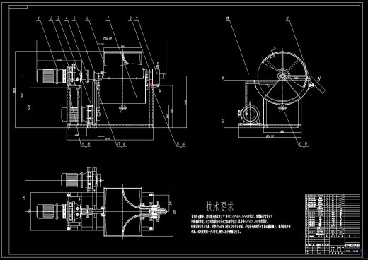 转鼓连续过滤机装配图cad==1201906缩略图