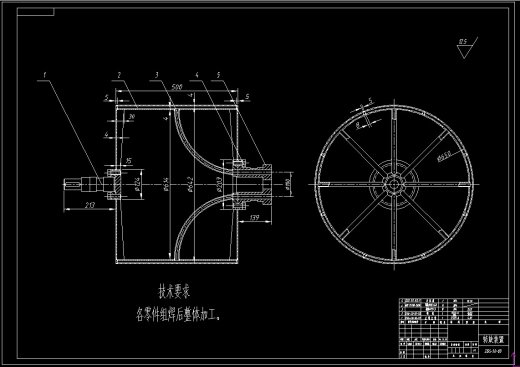 转鼓连续过滤机装配图cad==1201906缩略图