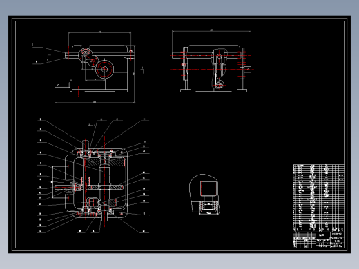小型手扶式清雪车设计-清雪机设计