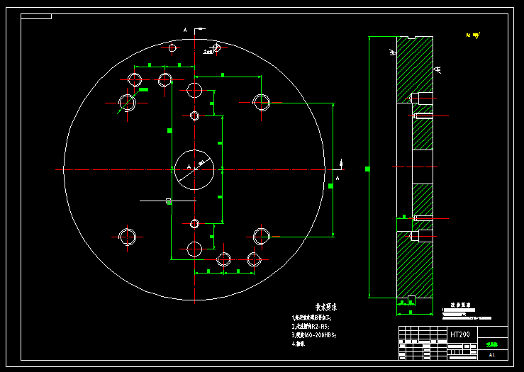 JS54双拨叉加工工艺规程及车R68圆环夹具设计