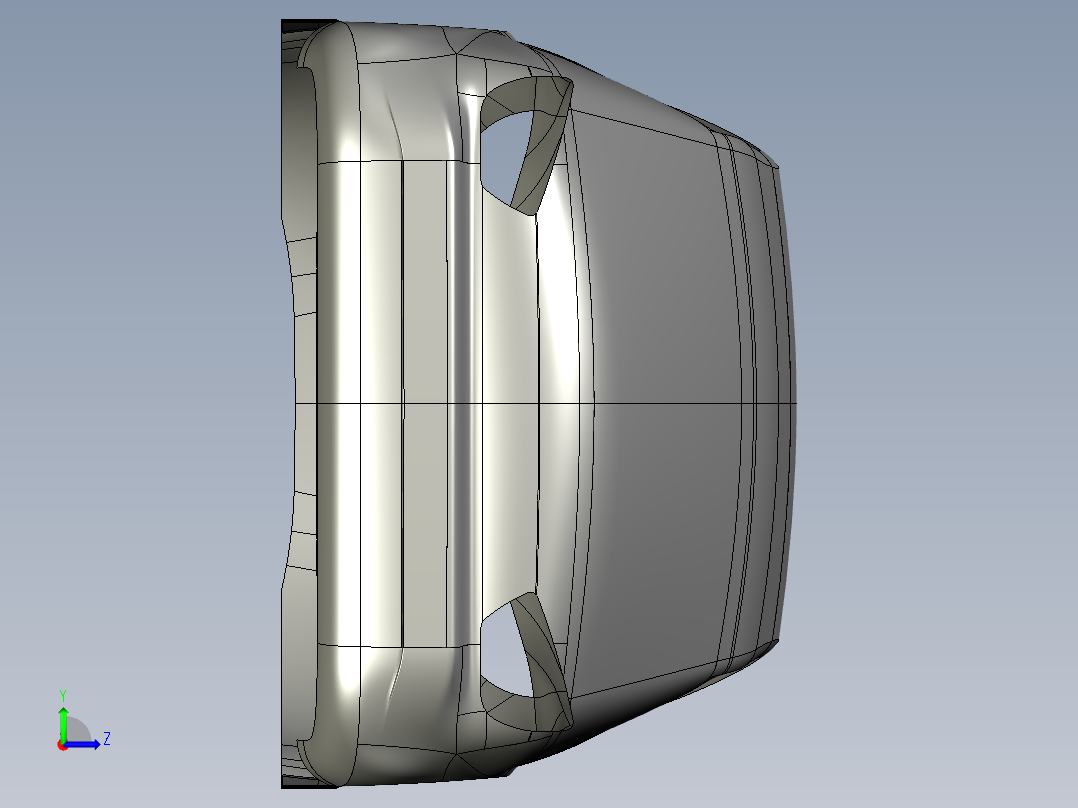 汽车车身 (61)左视图