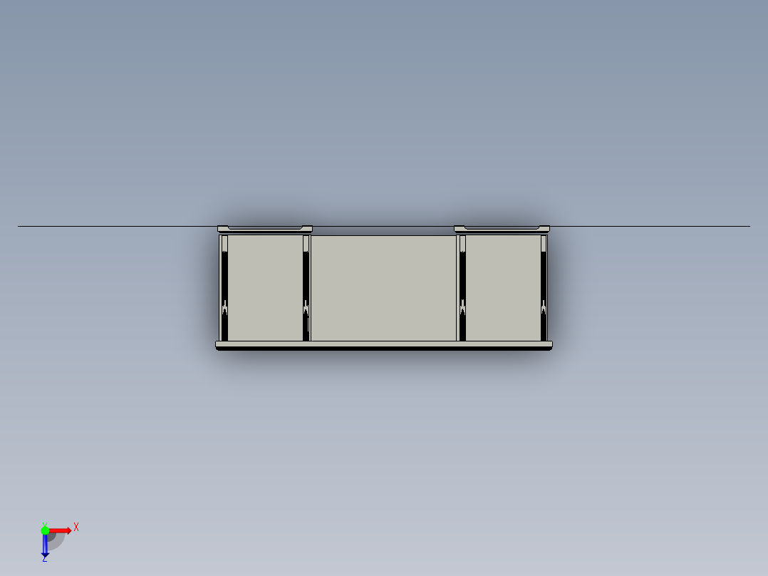 classic-office-table-mike-geesser-经典型办公桌俯视图