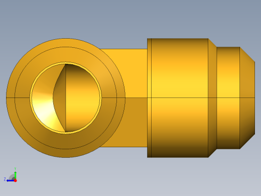 扩口式工业通用硬管接头Union Elbow 155F-10右视缩略图