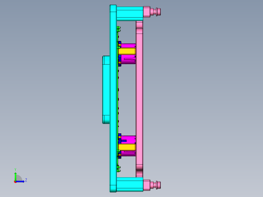 编码器焊接工装左视缩略图