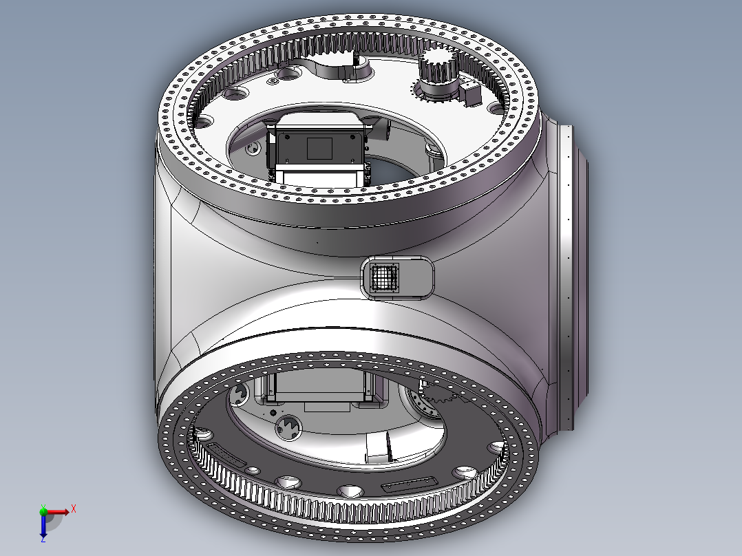 飞行器机舱俯视图