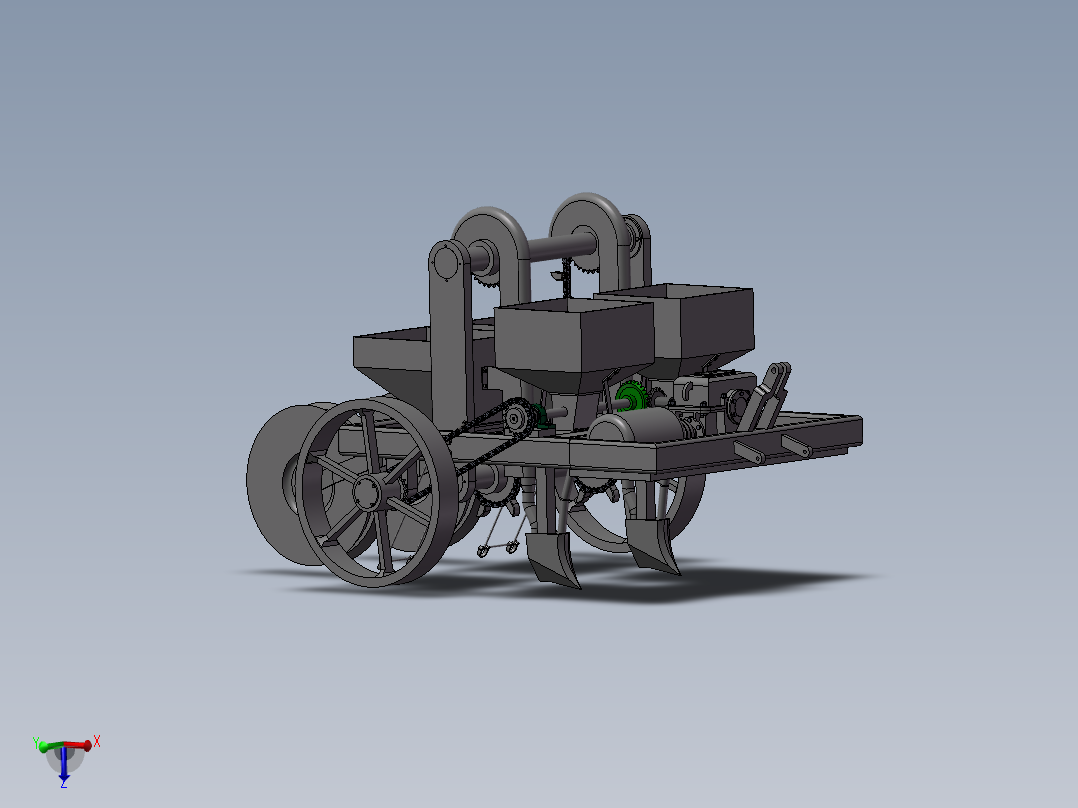 马铃薯播种机（CAD）