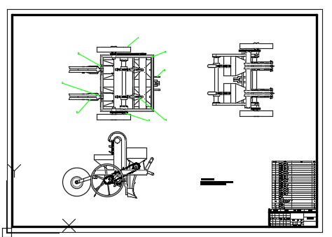马铃薯播种机（CAD）