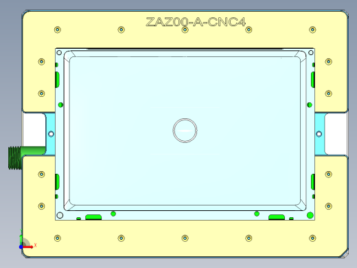 az00-a-笔记本CNC工装夹具三维模型cnc4-0901前视缩略图