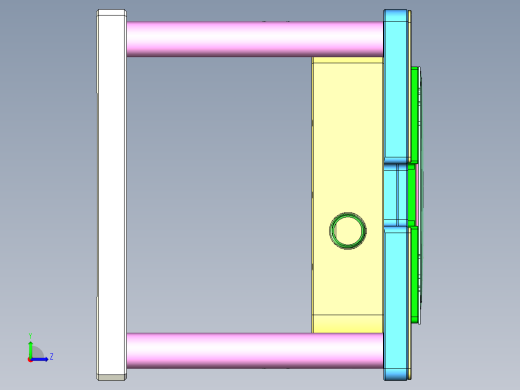 az00-a-笔记本CNC工装夹具三维模型cnc4-0901左视缩略图