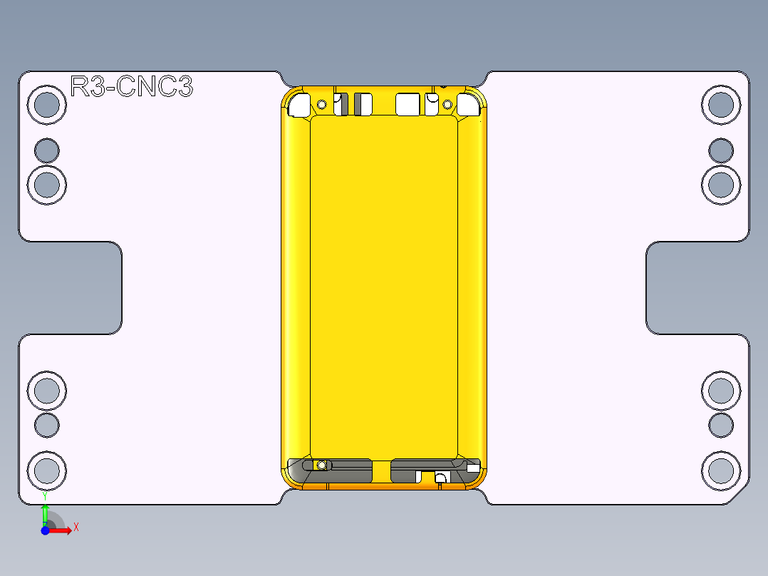 R3-CNC3笔记本CNC工装夹具三维模型-1228前视图