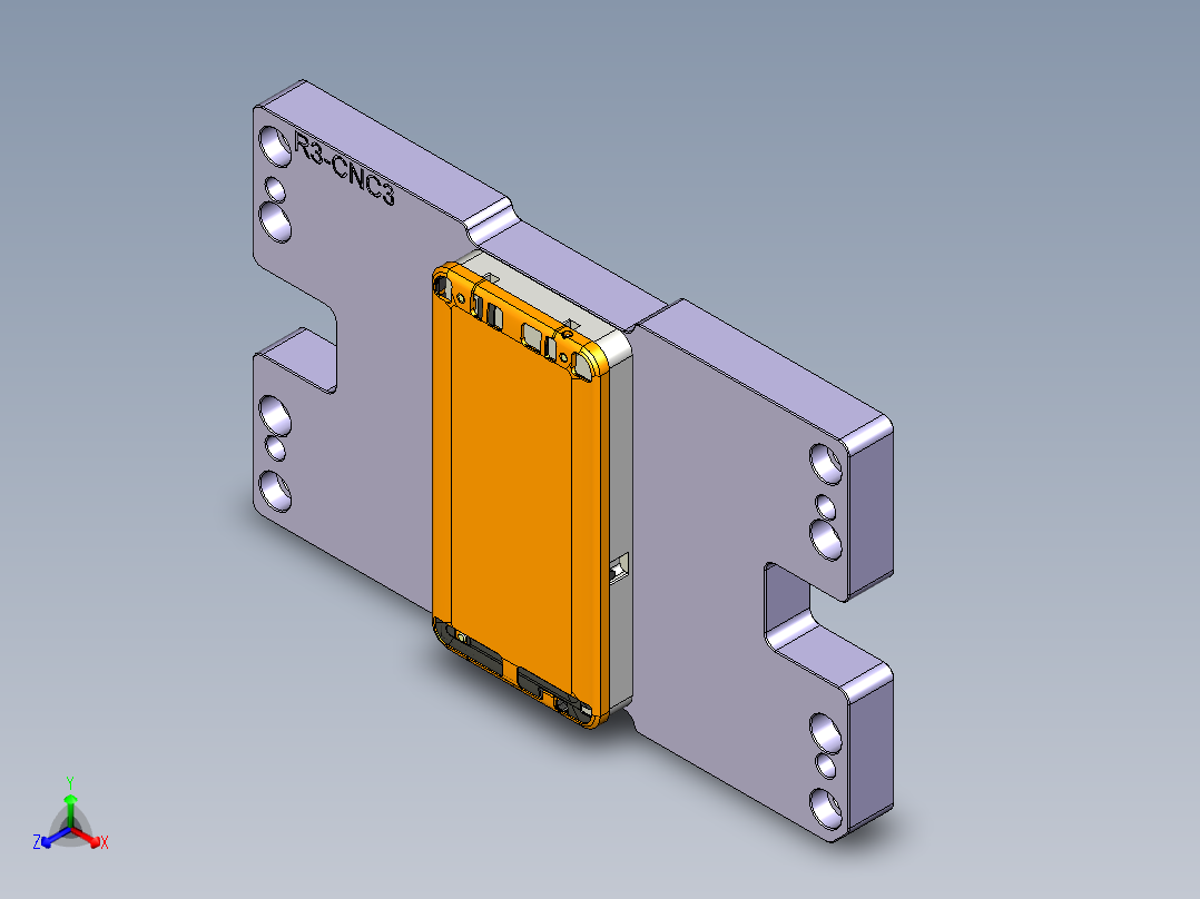 R3-CNC3笔记本CNC工装夹具三维模型-1228正等轴测图