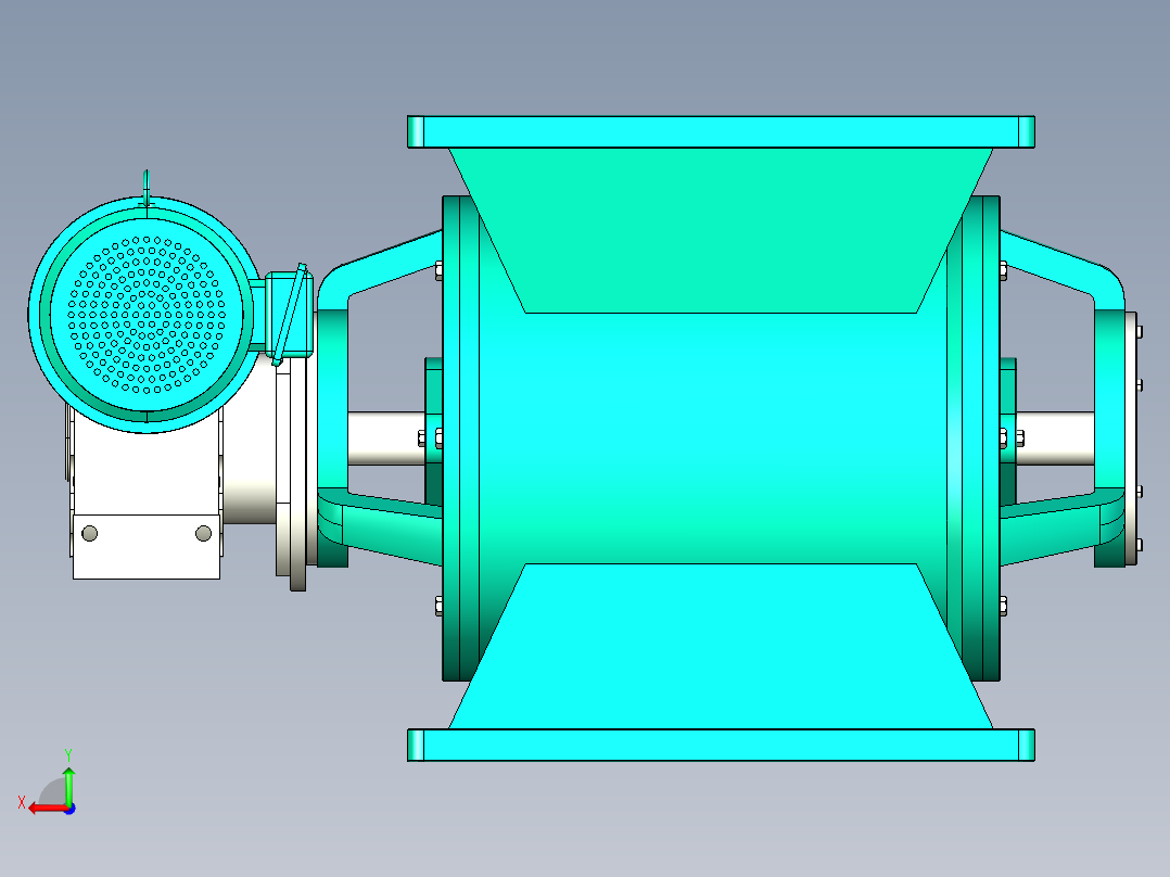 卸料器 YJD-HW系列 14款后视图
