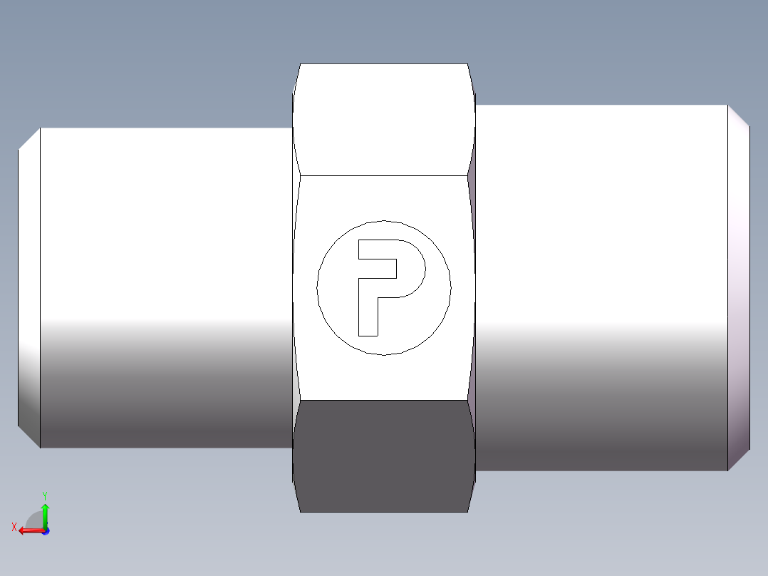 直通变径-GR、1D-14-16后视图