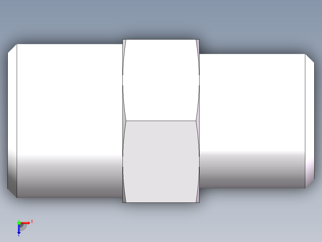 直通变径-GR、1D-14-16俯视图
