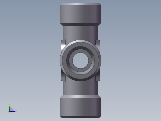 XC+XD 四通接头、XD-18左视缩略图