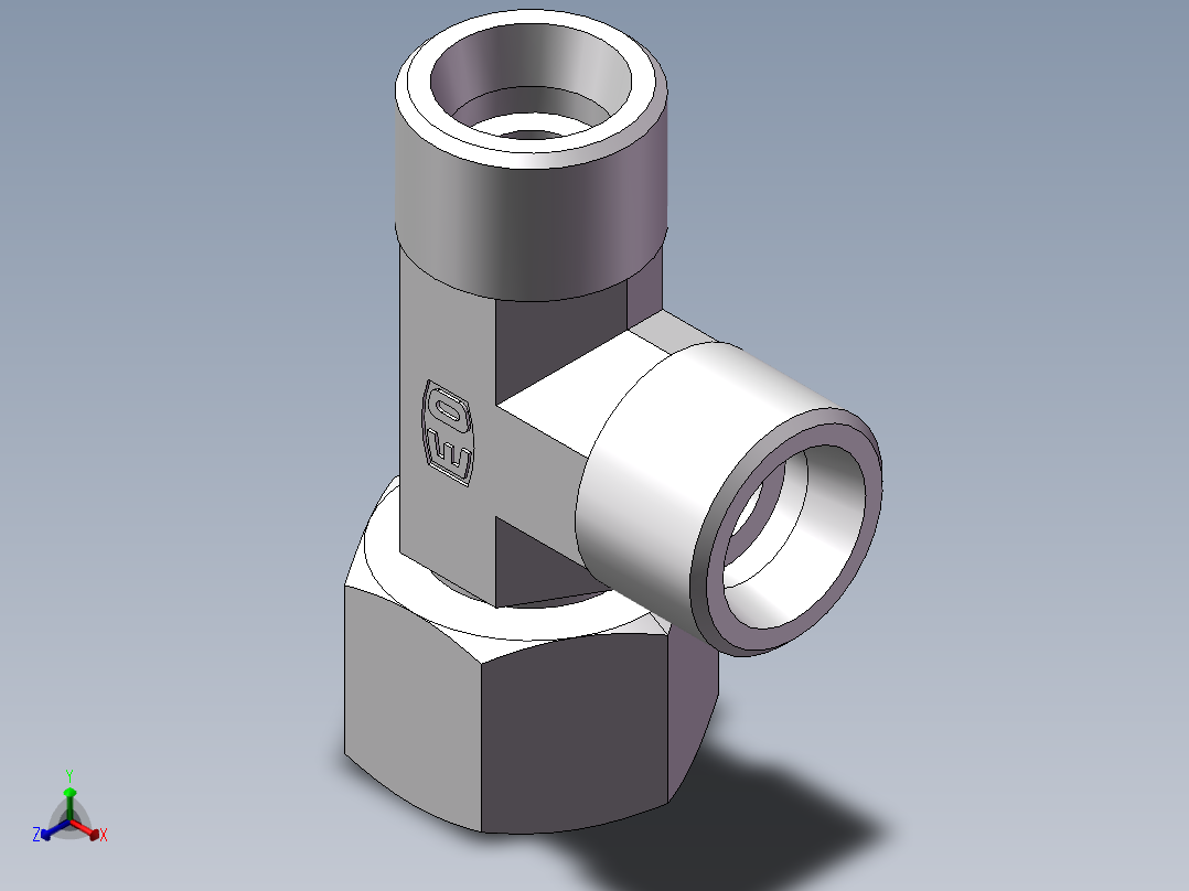 CC+CD 三通组合接头、CD-22