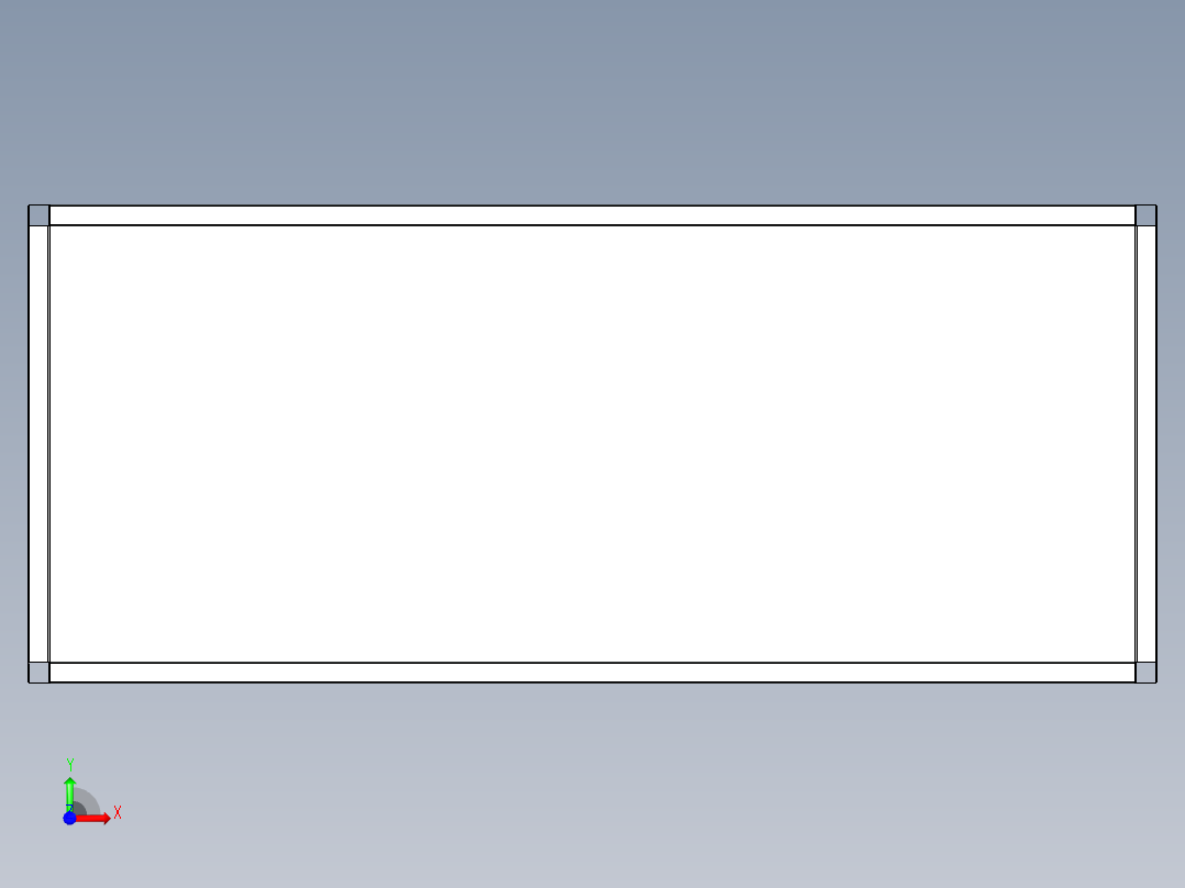 三米标准托盘前视图