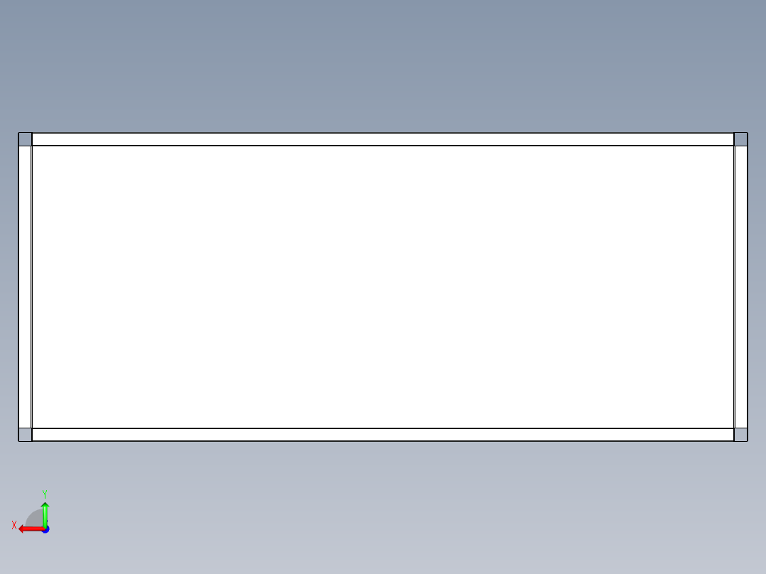 三米标准托盘后视图