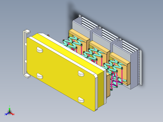 带举升功能的滚筒AGV小车模拟