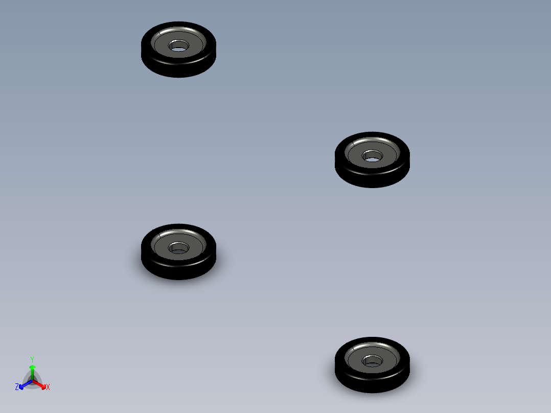 轮子正等轴测图