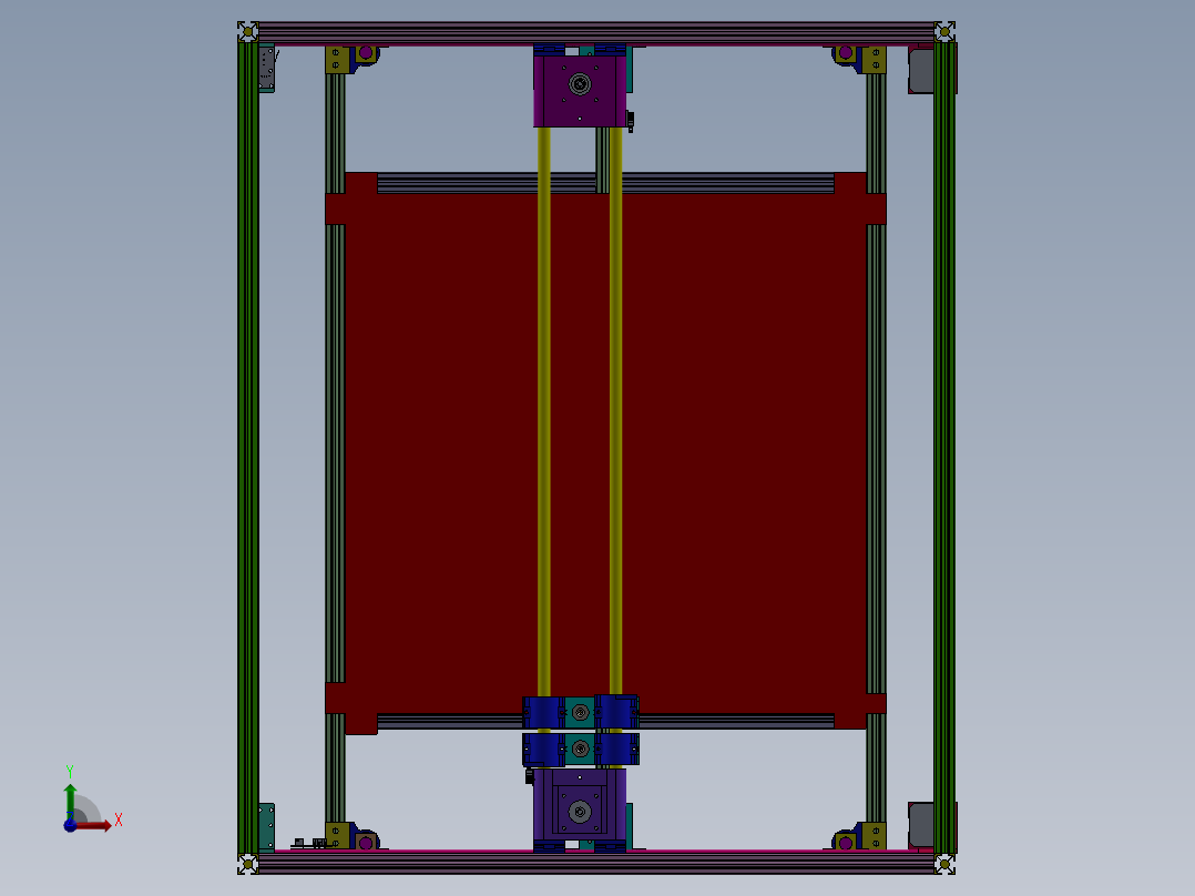 A2004687-BAYBAR 3D 打印机前视图
