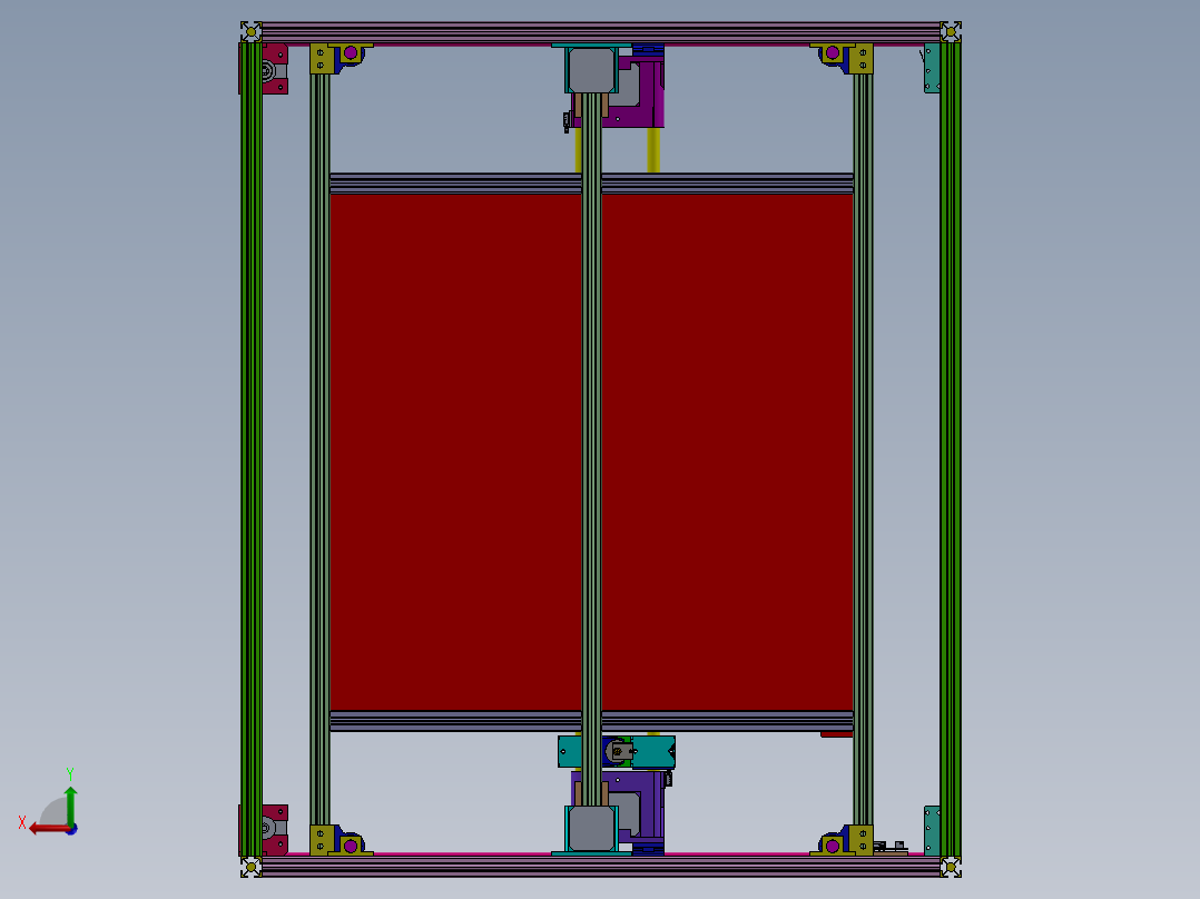 A2004687-BAYBAR 3D 打印机后视图
