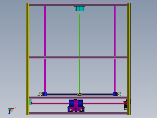 A2004687-BAYBAR 3D 打印机俯视缩略图