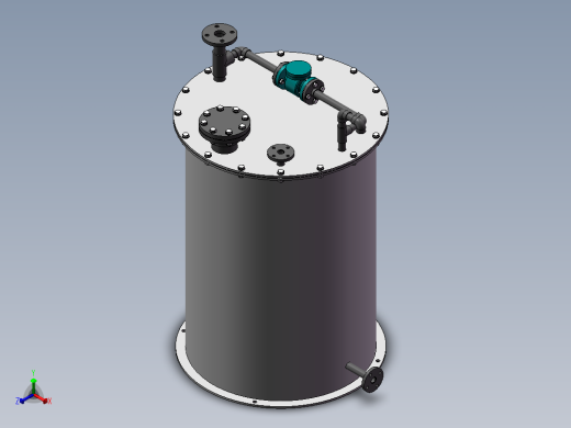 压力容积、DN800酸雾吸收器