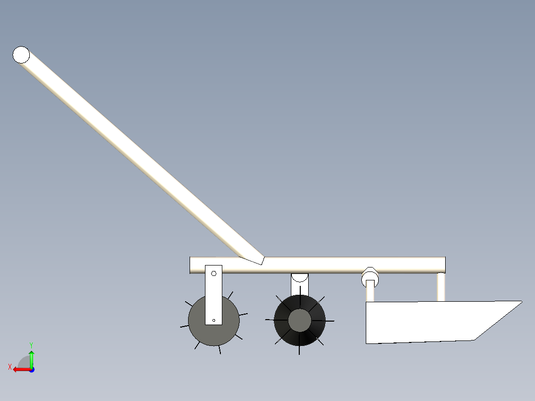 B3004639-科诺除草机后视图