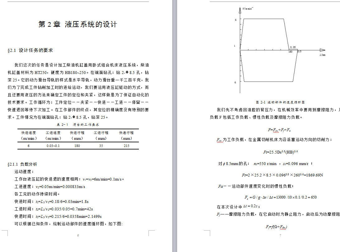 卧式组合机床液压系统设计【含阀块】