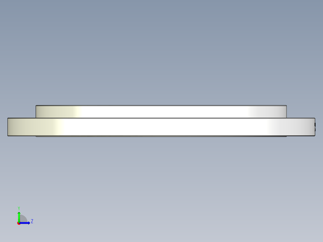 法兰ASME B左视图
