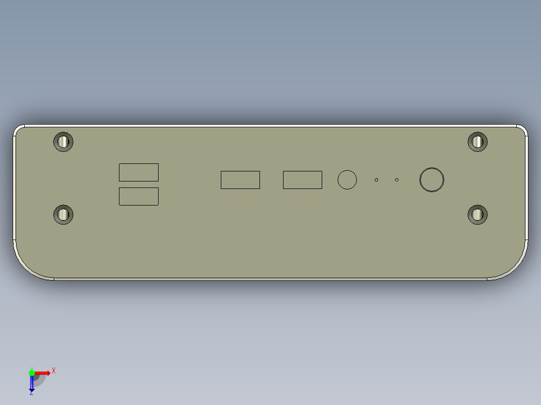 akasa-nuc-case-牛顿ws-anuc92m1b-16俯视图