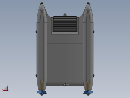 河面清扫机器人15后视缩略图