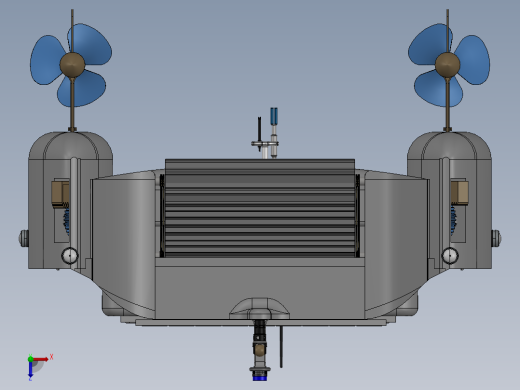 河面清扫机器人15俯视缩略图