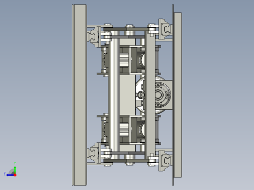 电动可控自锁升降平台右视缩略图