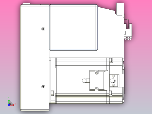 皮带直线轴半封闭可选导轨TPA-HNB-175D-140-L1000-LP-C-P75-N3前视缩略图