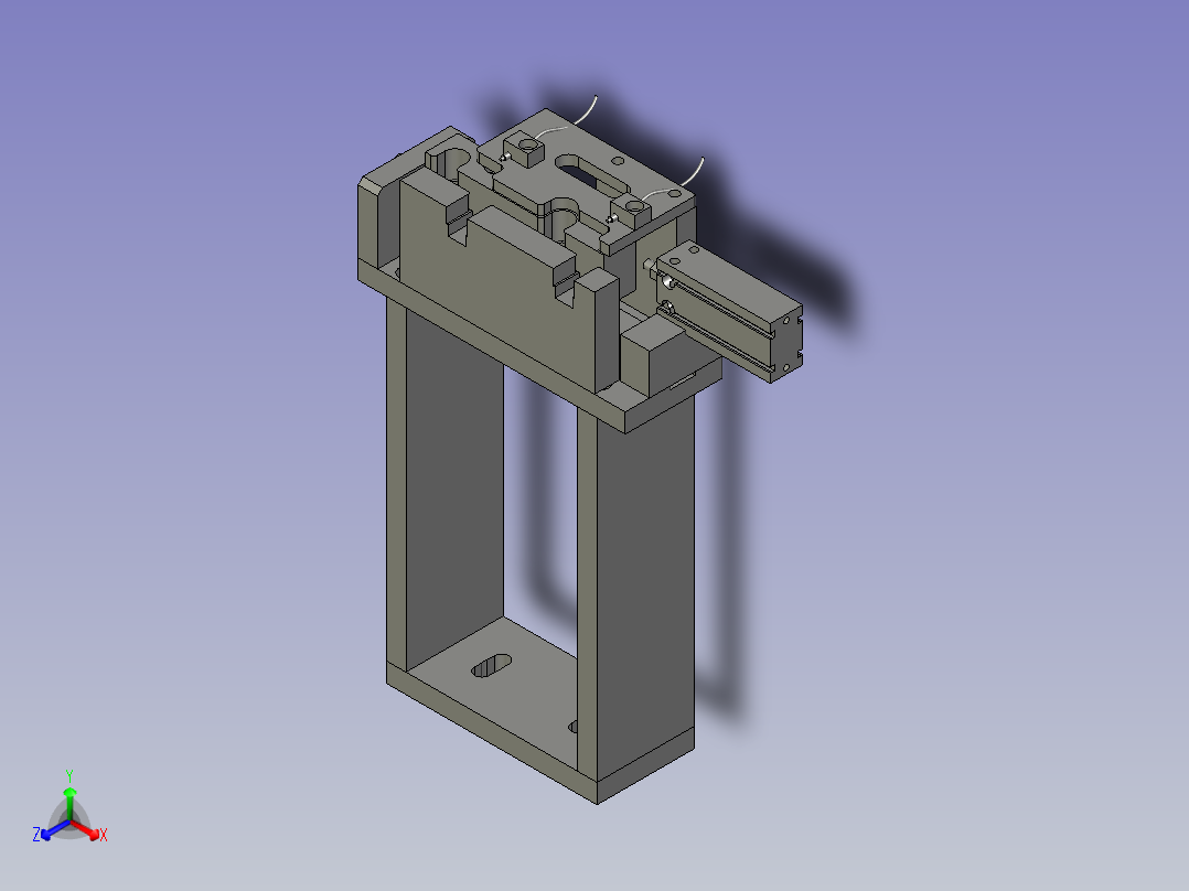 活塞分料机构主视图