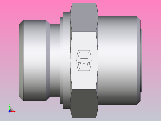Lok公螺柱连接器16F42EDMLOS前视缩略图