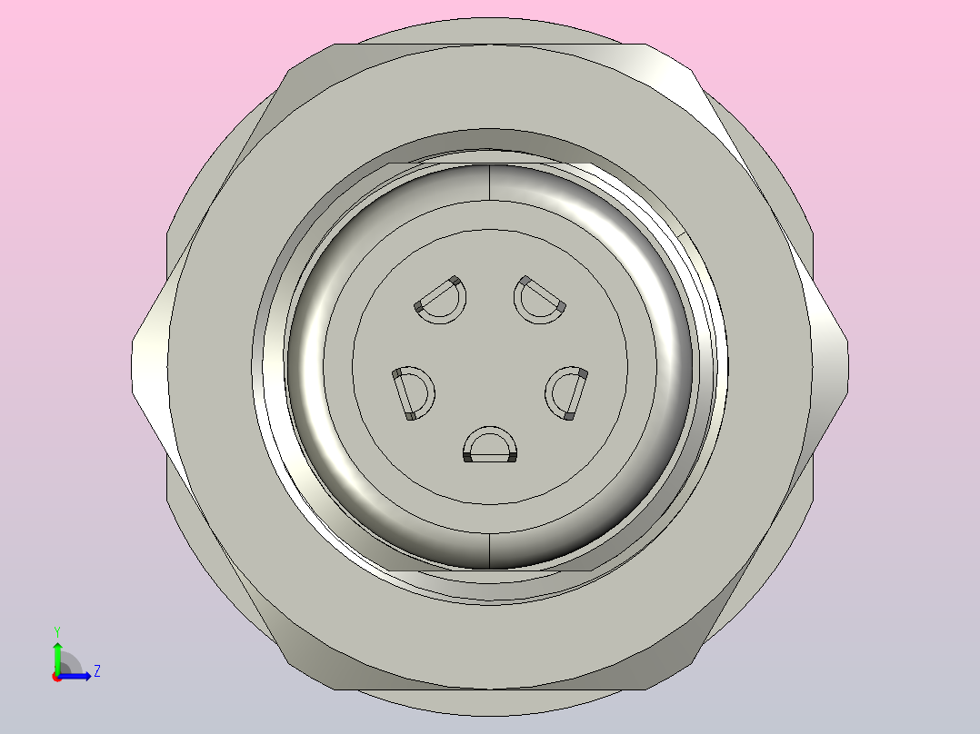 威浦连接器SP1312-S5左视图