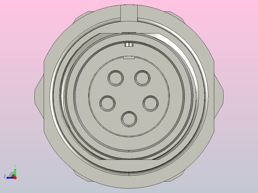 威浦连接器SP1312-S5右视图