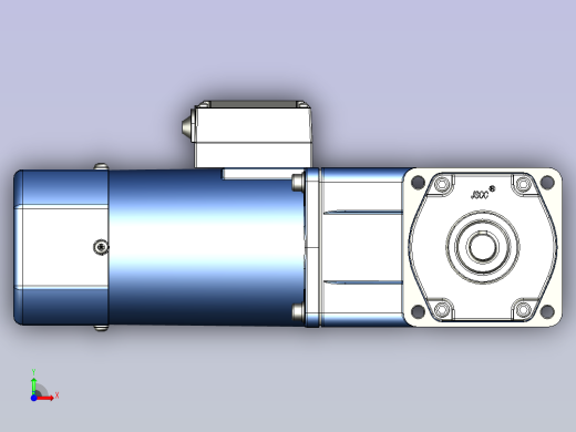 YB电磁制动电机 120yb02-180前视缩略图