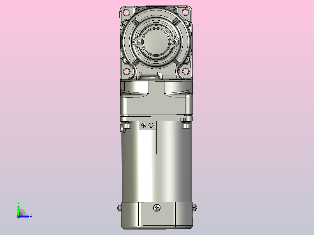 交流减速机5TK40GU-CF(5GU3RT-180RT)新左视图