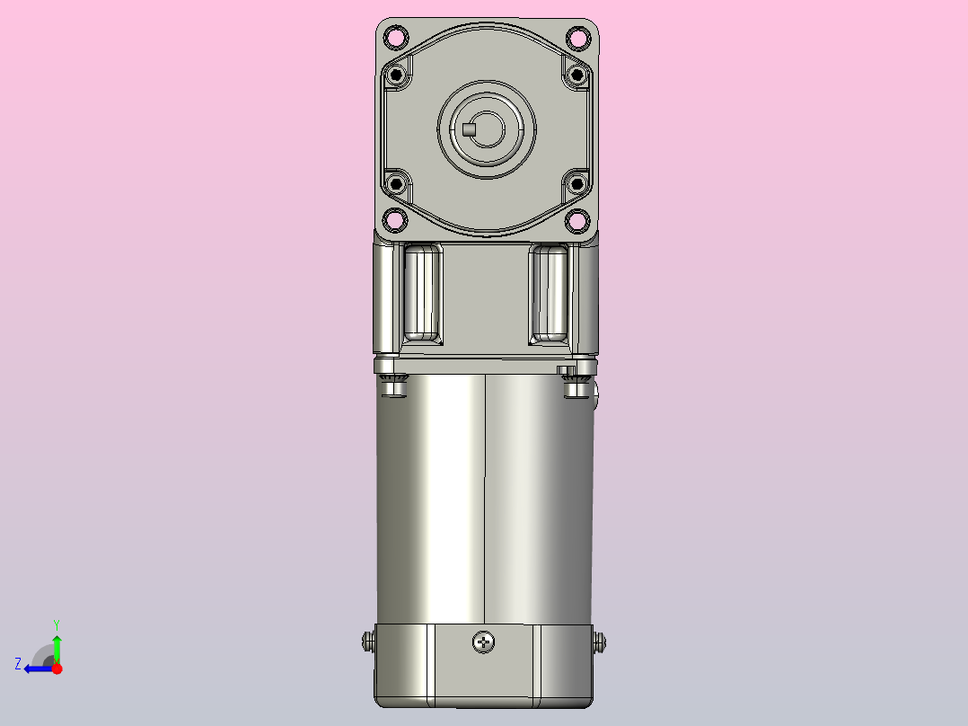 交流减速机5TK40GU-CF(5GU3RT-180RT)新右视图