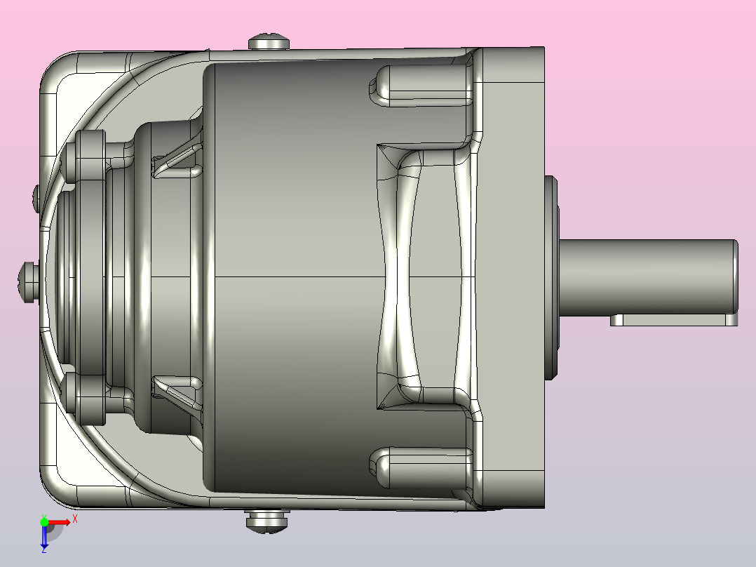 交流减速机5TK40GU-CF(5GU3RT-180RT)新俯视图