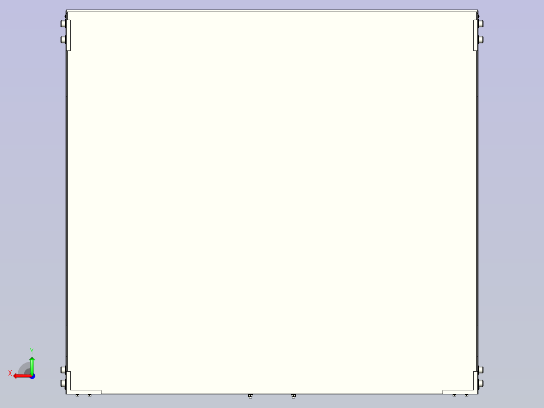 3D打印机后视图