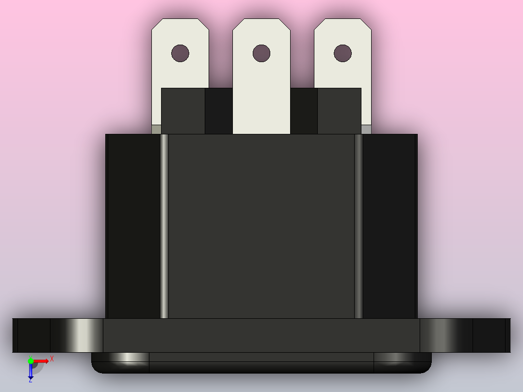 ac-socket-pc-11俯视图