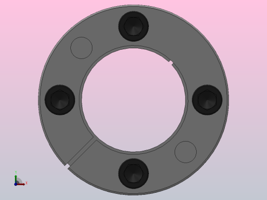 R18型胀紧联接套_R18-12-22前视缩略图