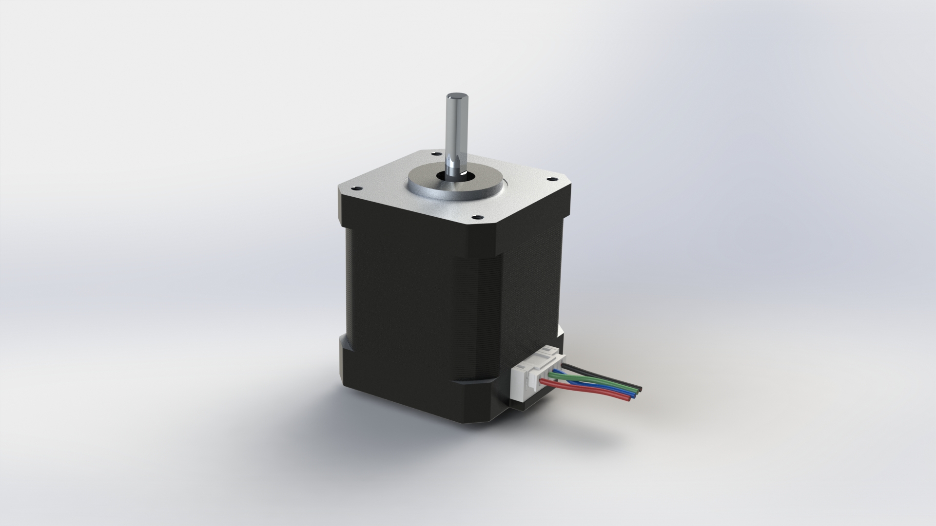 带电缆的步进电机Nema 17 12V