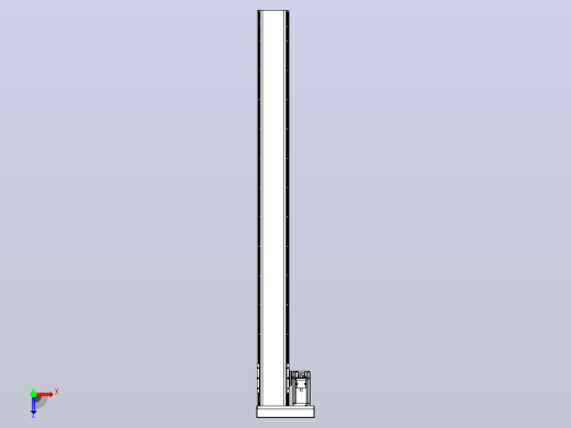 日规模组半封闭丝杆TPA-HNR-110D-1610C-L1150-MR-C-P40-N3俯视缩略图